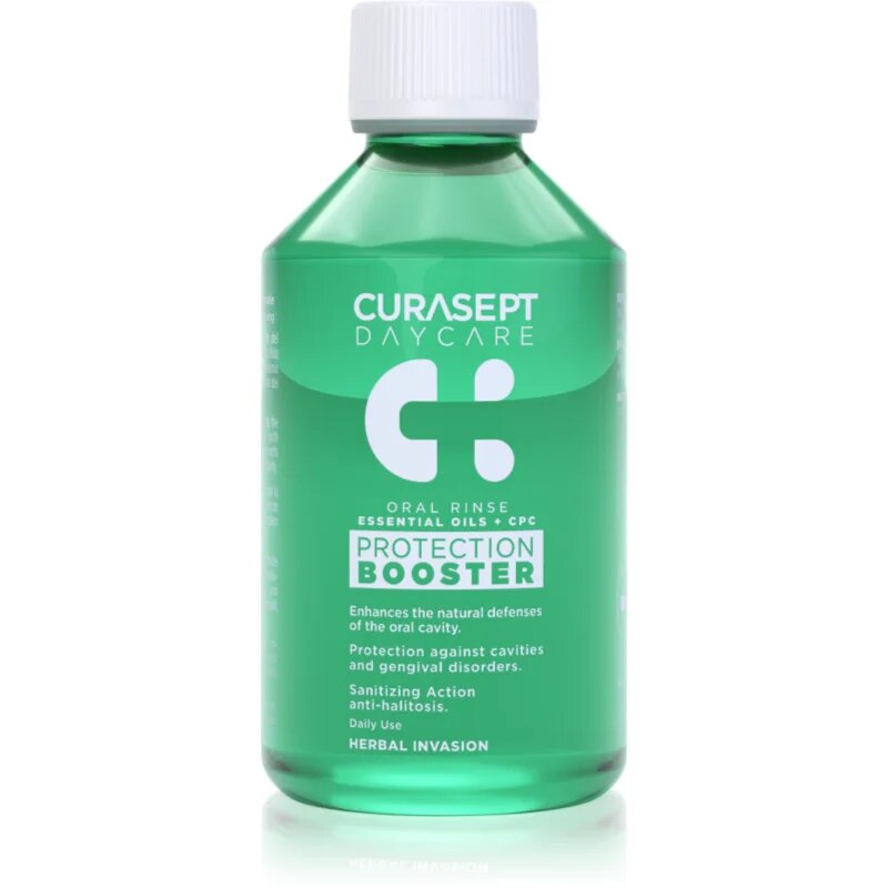 Curasept Daycare Protection Booster Herbal ustna voda 500 ml