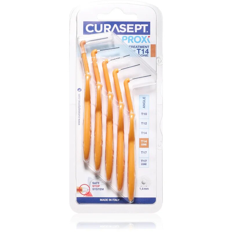 Curasept Proxi Angle T14 Cone medzobne ščetke 5 kos