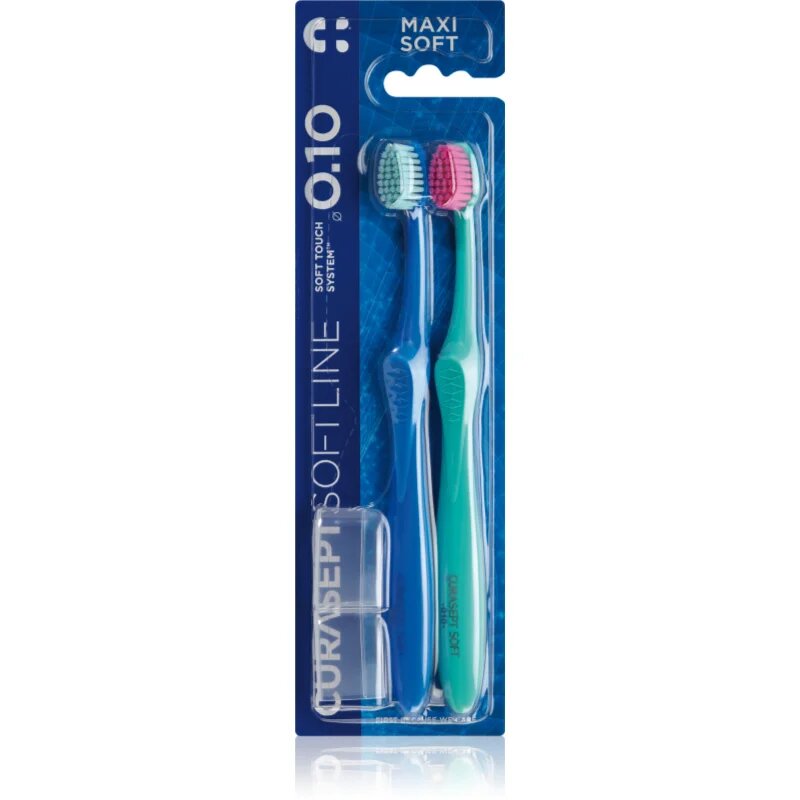 Curasept Softline 0.10 Maxi Soft 2Pack zobna ščetka 2 kos