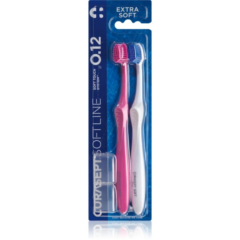Curasept Softline 0.12 Extra Soft 2Pack zobna ščetka 2 kos