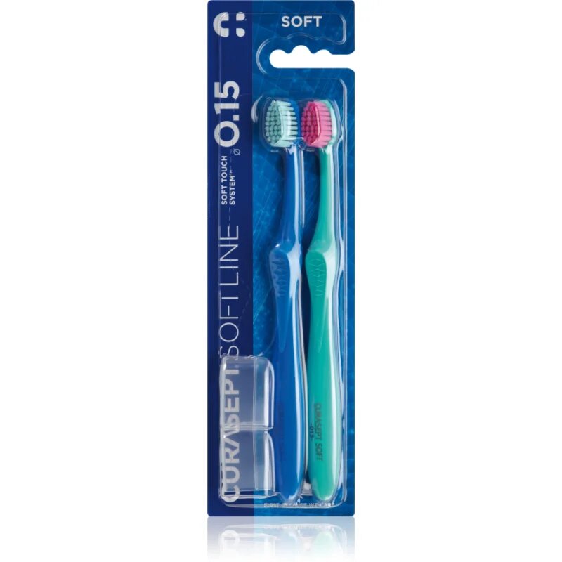 Curasept Softline 0.15 Soft 2pack zobna ščetka 2 kos