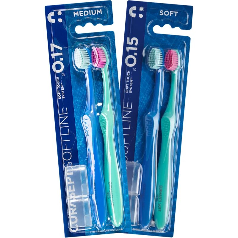 Curasept Softline 0.15 Soft 2pack zobna ščetka 2 kos