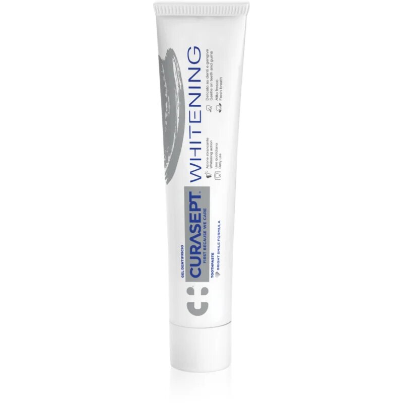 Curasept Whitening zobna pasta za beljenje zob 75 ml