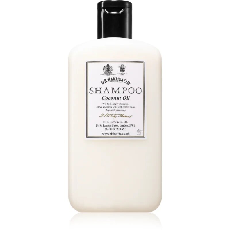 D.R. Harris Coconut Oil Shampoo hranilni šampon za lase 250 ml