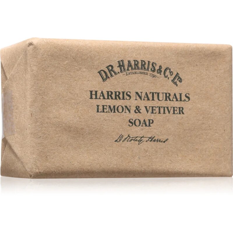 D.R. Harris Harris Naturals Soap Lemon & Vetiver naravno trdo milo 200 g