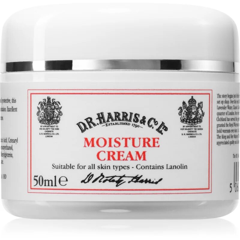 D.R. Harris Moisture Cream hranilna vlažilna krema 50 ml