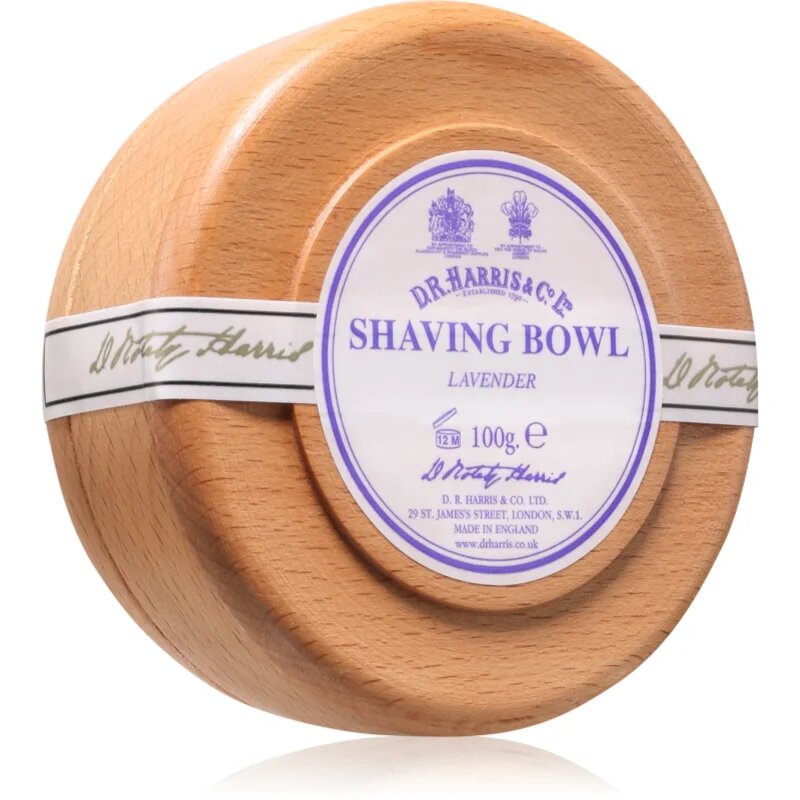 D.R. Harris Shaving Soap Beech Wood milo za britje Lavender 100 g