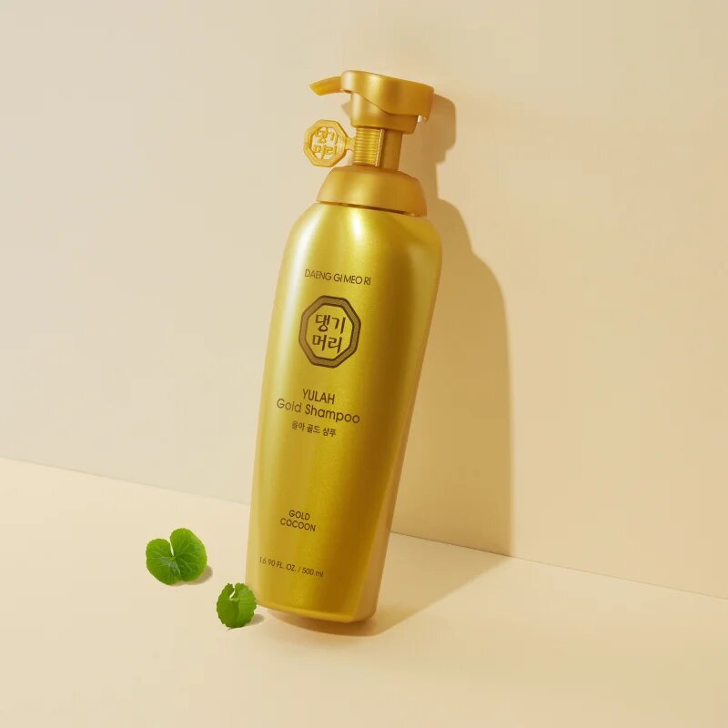 DAENG GI MEO RI Yula Gold Shampoo intenzivno hranilni šampon za krepitev in sijaj las 500 ml