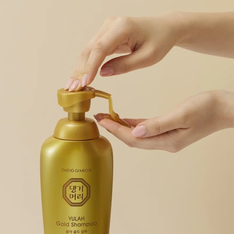 DAENG GI MEO RI Yula Gold Shampoo intenzivno hranilni šampon za krepitev in sijaj las 500 ml