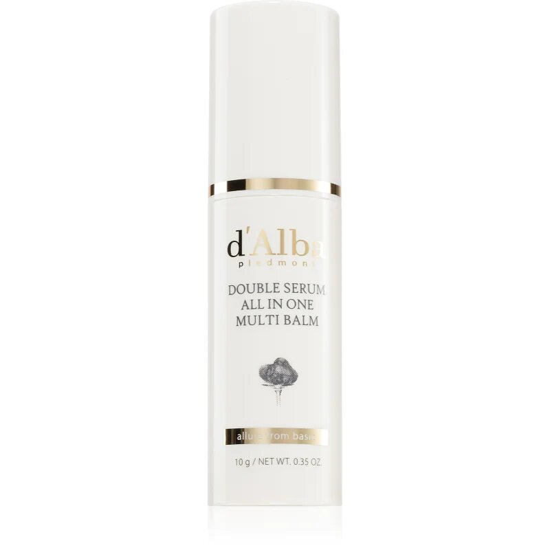 d'Alba White Truffle Double Serum All In One Multi Balm intenzivni vlažilni serum za obraz proti znakom staranja 10 g