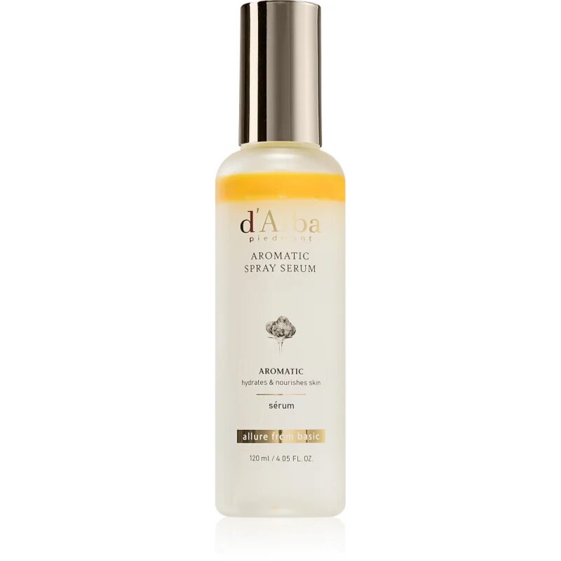 d'Alba White Truffle First Aromatic Spray Serum intenzivno vlažilni serum za obraz v pršilu 120 ml