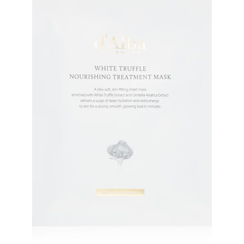 d'Alba White Truffle Nourishing Treatment Mask intenzivno vlažilna maska za obraz s pomirjajočim učinkom 5x25 ml