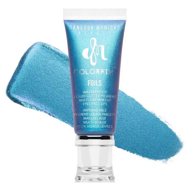 Danessa Myricks Beauty Colorfix Foils večnamensko ličilo za oči ustnice in obraz odtenek Mermaid 10 ml
