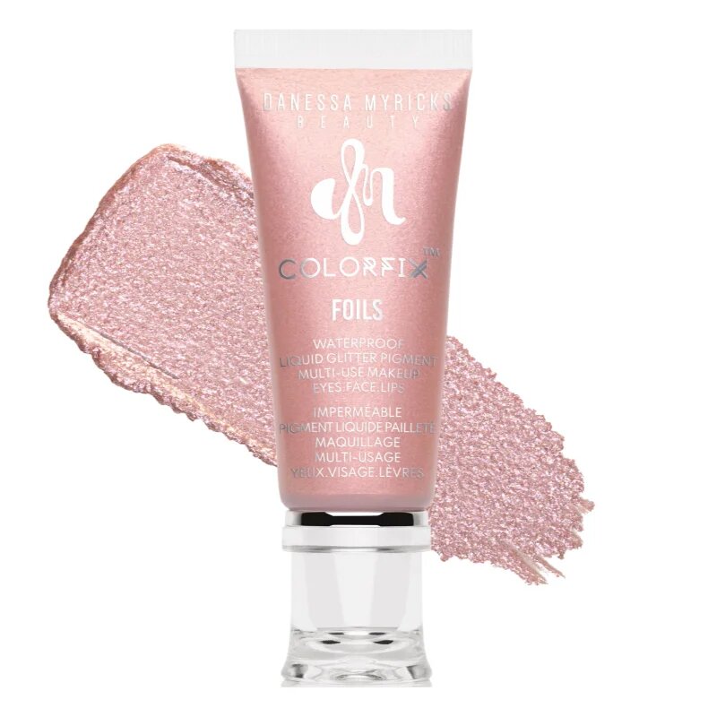 Danessa Myricks Beauty Colorfix Foils večnamensko ličilo za oči ustnice in obraz odtenek Petals 10 ml