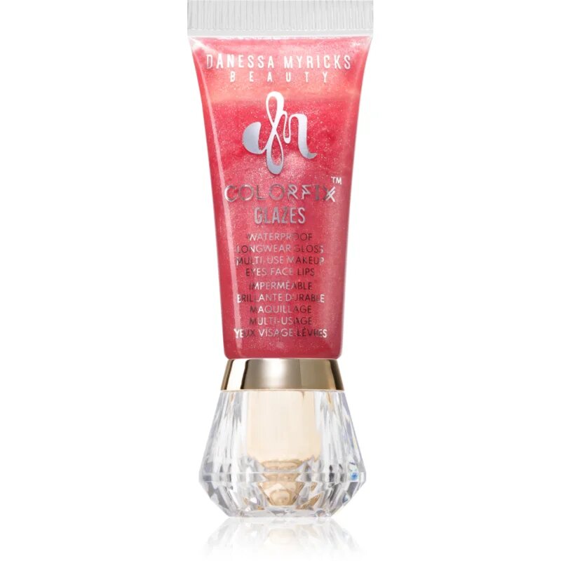 Danessa Myricks Beauty Colorfix Glaze večnamensko ličilo za oči ustnice in obraz odtenek Pink Ice 10 ml