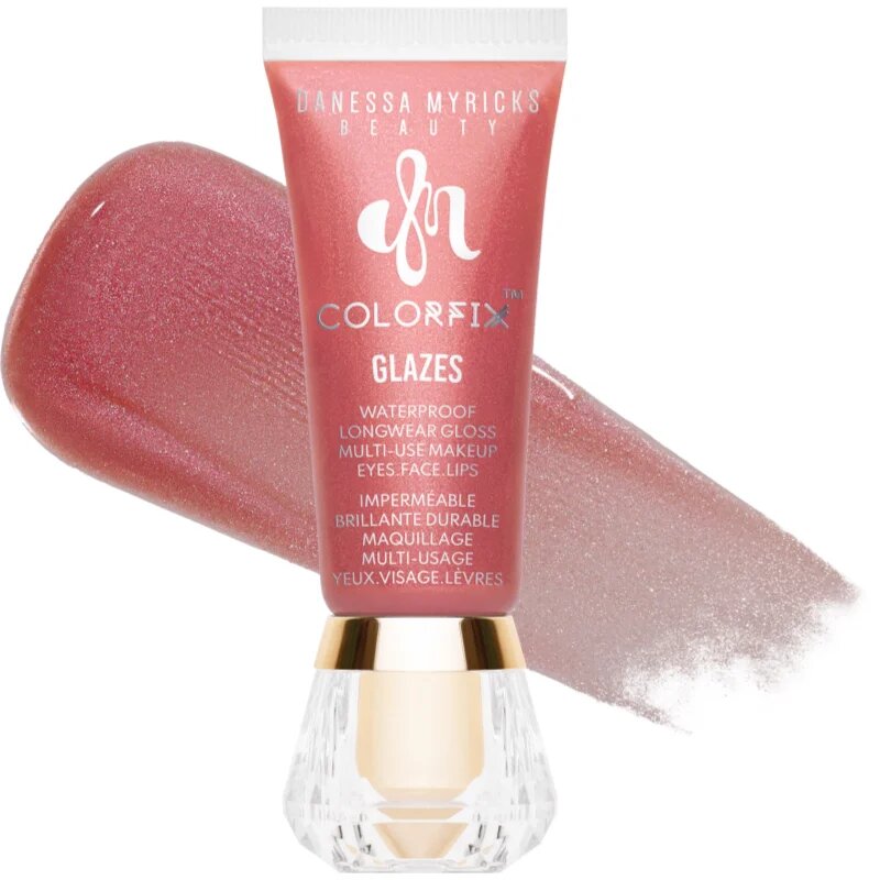Danessa Myricks Beauty Colorfix Glaze večnamensko ličilo za oči ustnice in obraz odtenek Pink Ice 10 ml