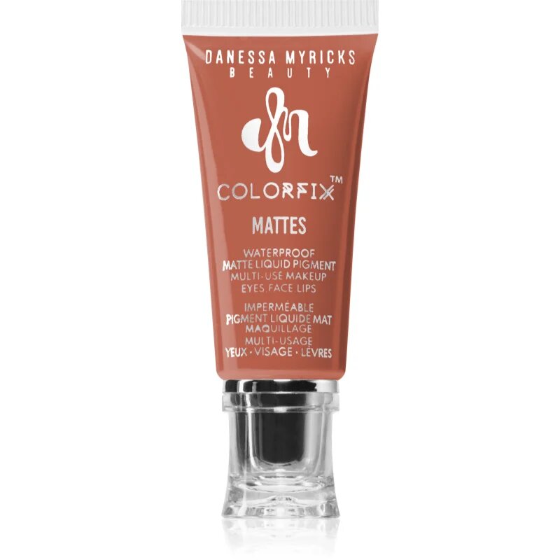 Danessa Myricks Beauty Colorfix Mattes večnamensko ličilo za oči ustnice in obraz odtenek Gingerbread 10 ml