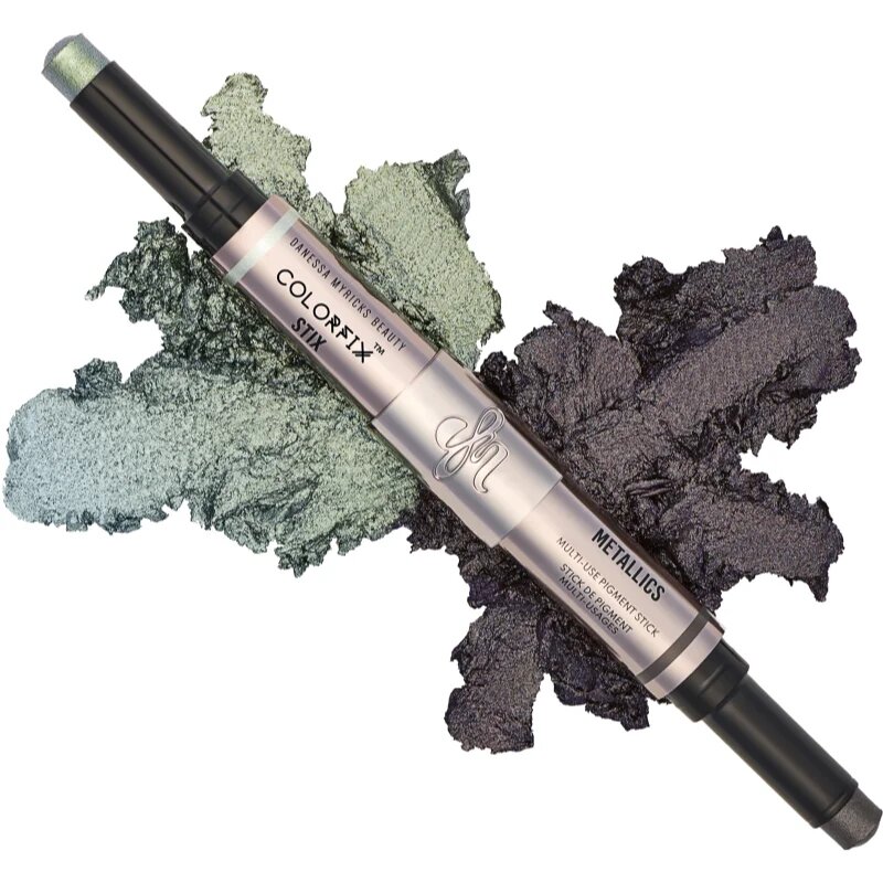 Danessa Myricks Beauty Colorfix Stix večnamensko ličilo za oči ustnice in obraz odtenek Duo 10 Galaxy Crush/Shadow Eclipse 2x3 g