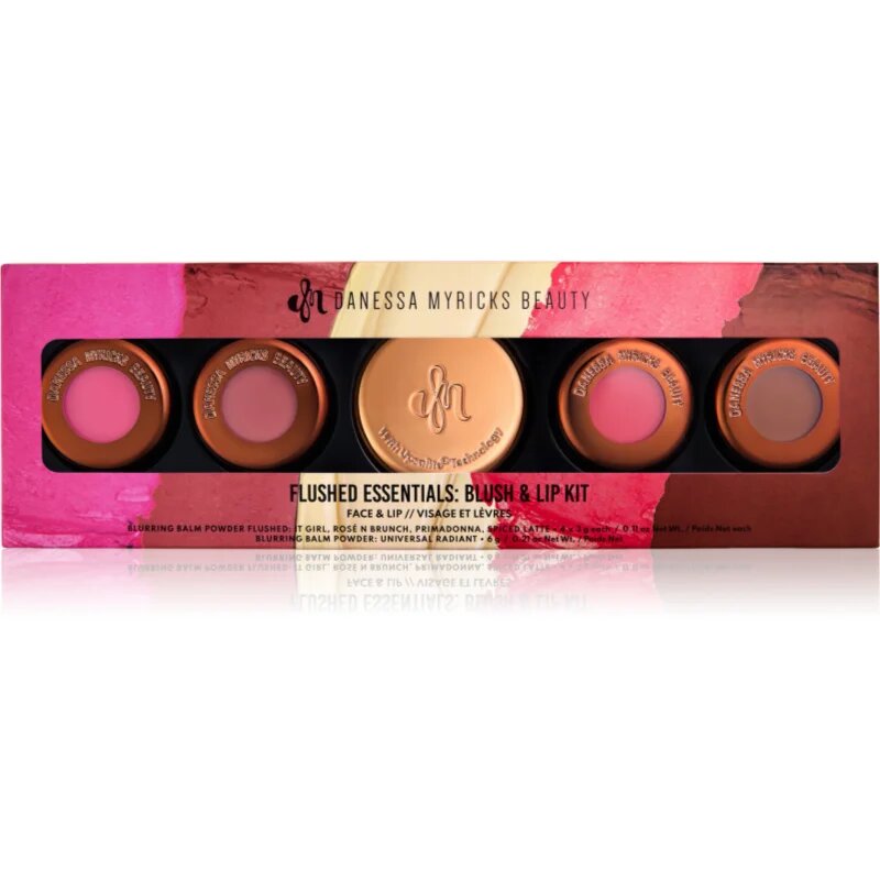 Danessa Myricks Beauty Flushed Essentials set dekorativne kozmetike