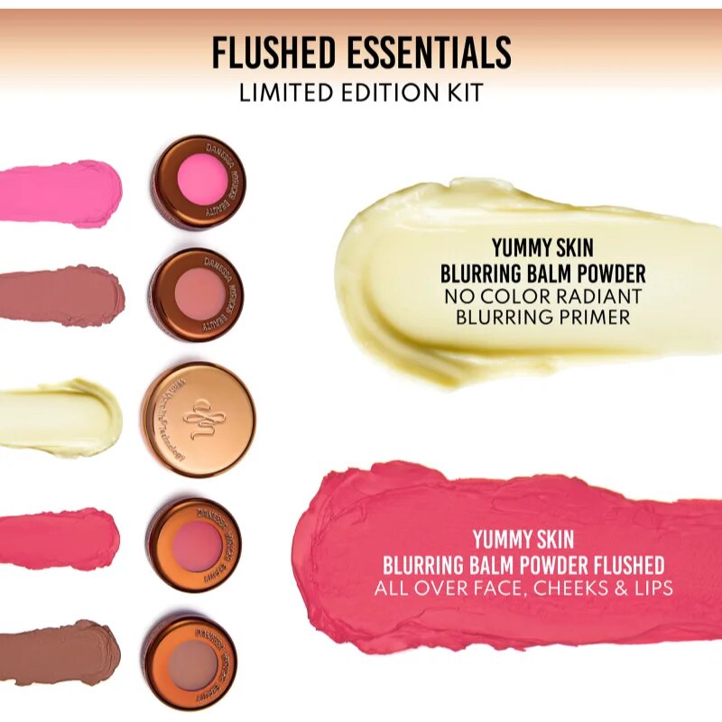 Danessa Myricks Beauty Flushed Essentials set dekorativne kozmetike