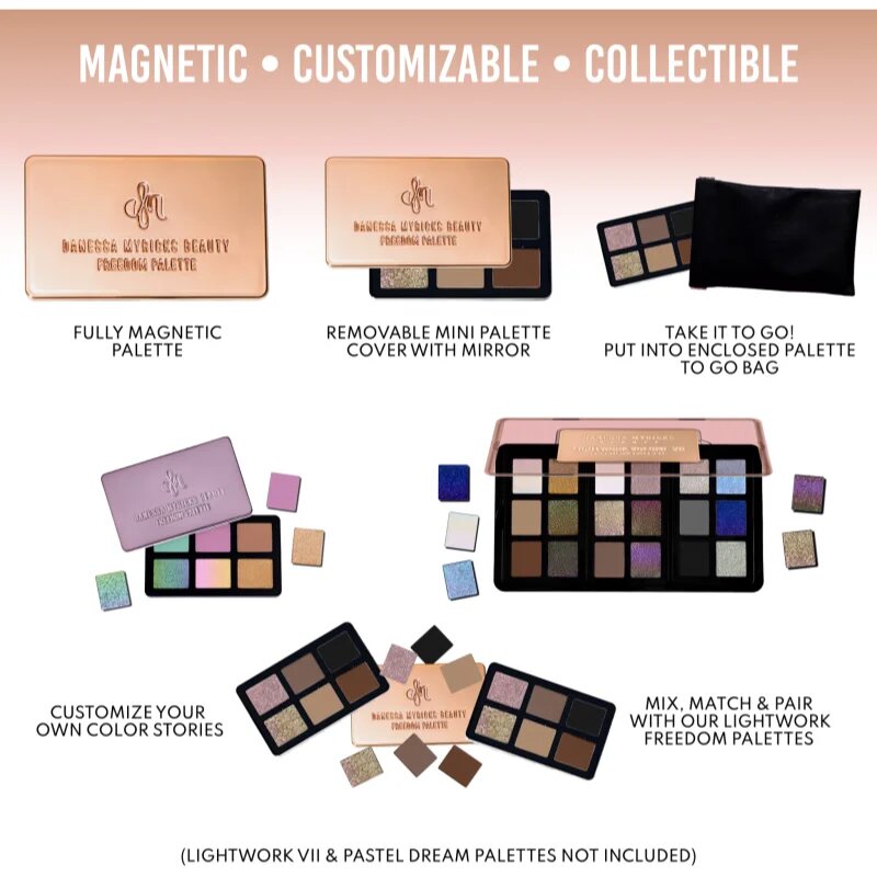Danessa Myricks Beauty Freedom Palette Everyday Magic večnamenska paleta za obraz 6x1.2 g