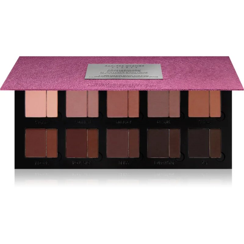 Danessa Myricks Beauty Groundwork večnamenska paleta za obraz odtenek Blooming Romance 26 g