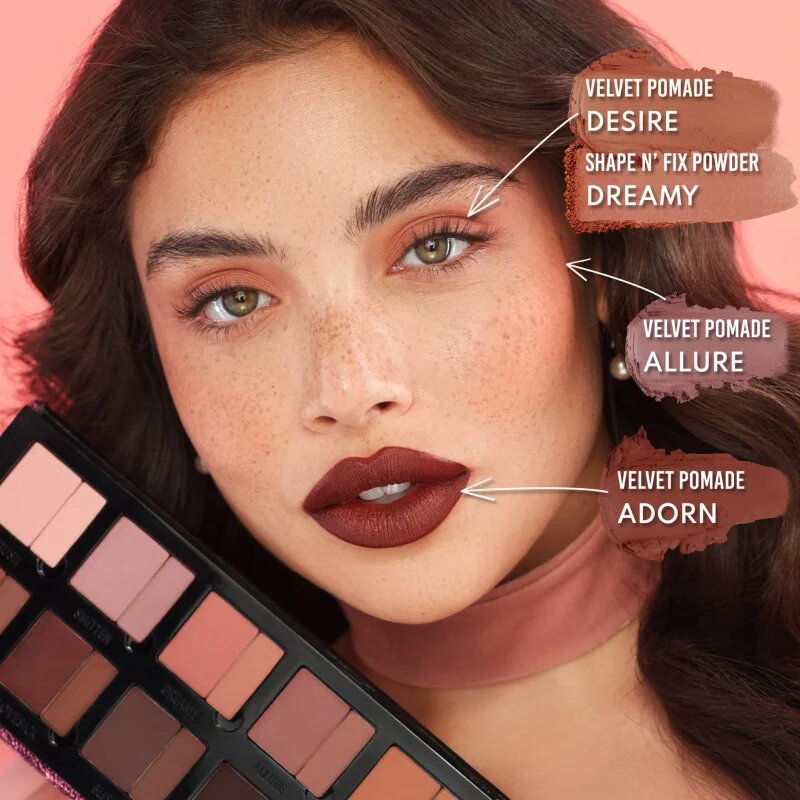 Danessa Myricks Beauty Groundwork večnamenska paleta za obraz odtenek Blooming Romance 26 g