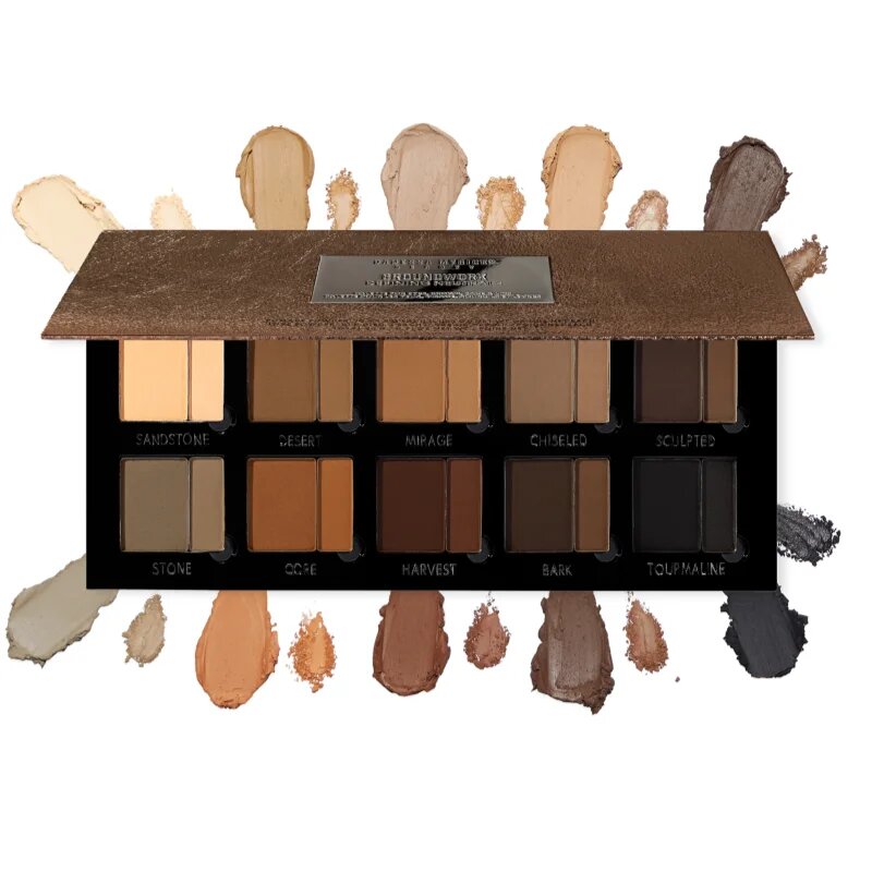 Danessa Myricks Beauty Groundwork večnamenska paleta za obraz odtenek Defining Neutrals 26 g