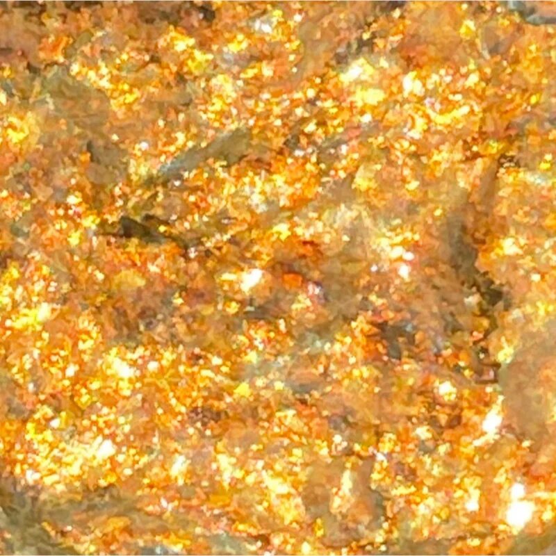 Danessa Myricks Beauty Infinite Chrome Flakes bleščeča senčila za oči odtenek Fire Ball 3.8 g