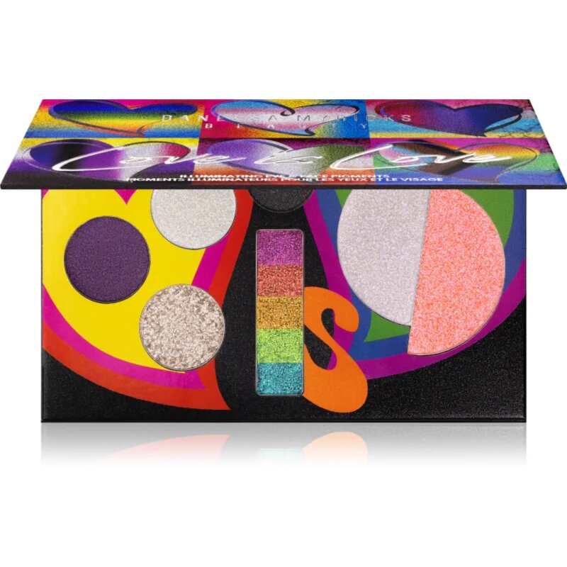 Danessa Myricks Beauty Love Is Love večnamenska paleta za obraz 20.4 g