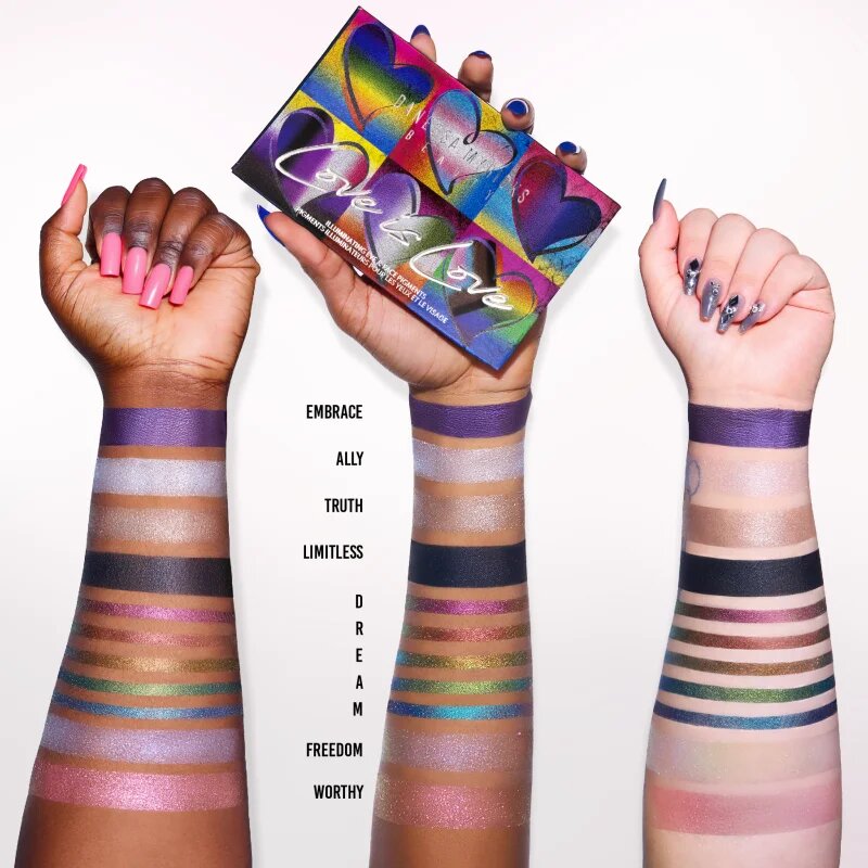Danessa Myricks Beauty Love Is Love večnamenska paleta za obraz 20.4 g