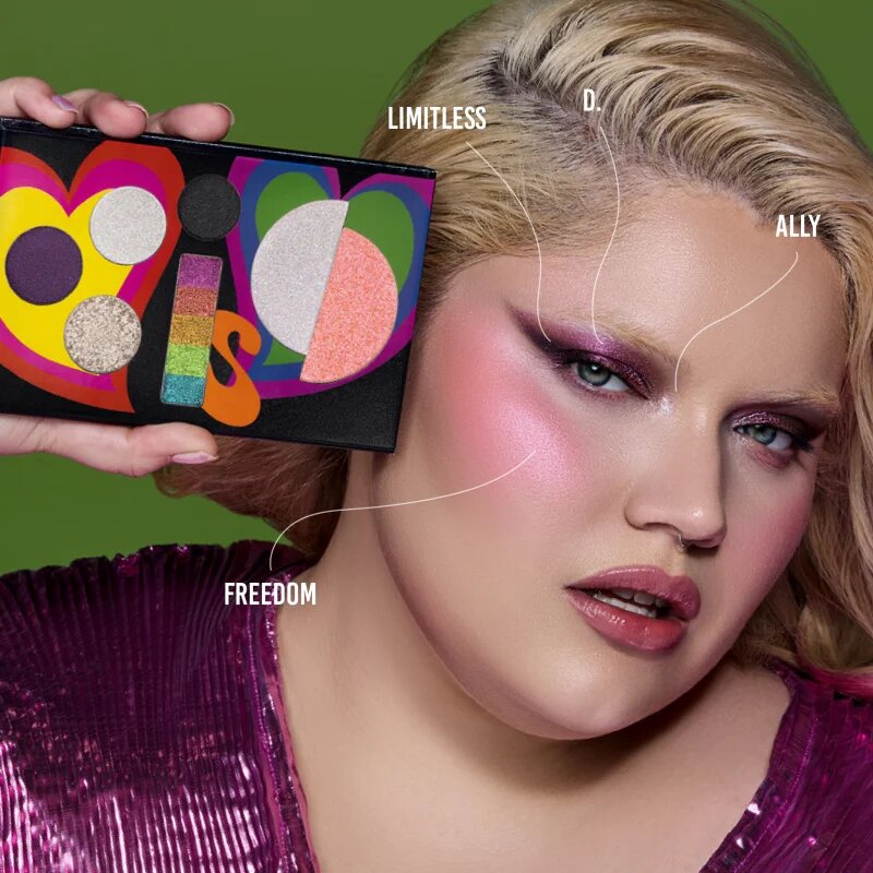 Danessa Myricks Beauty Love Is Love večnamenska paleta za obraz 20.4 g