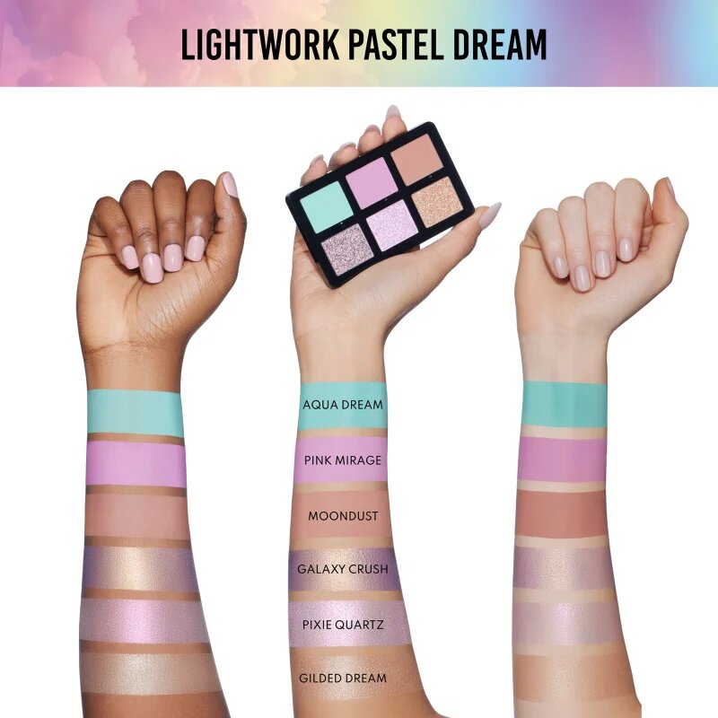 Danessa Myricks Beauty Pastel Dream Mini Freedom Palette večnamenska paleta za obraz 6x1.2 g