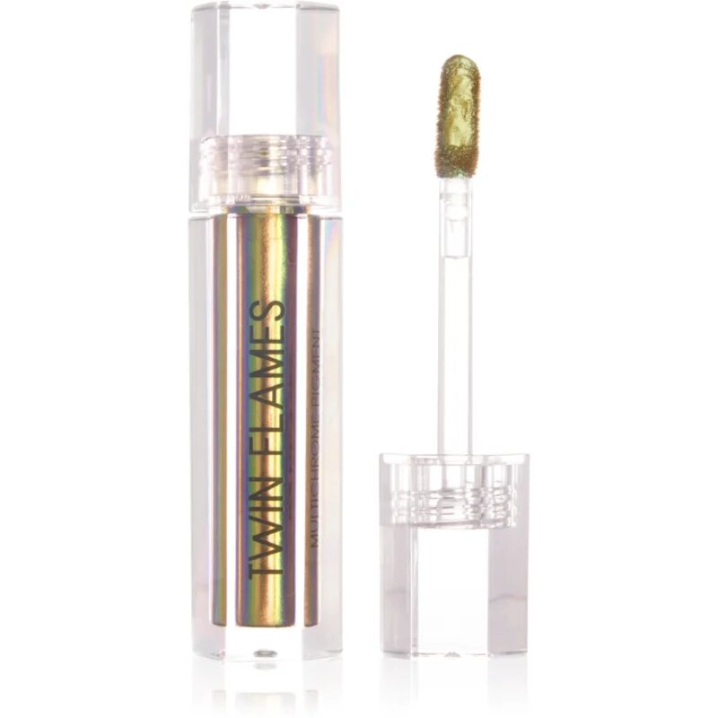 Danessa Myricks Beauty Twin Flames bleščeča tekoča senčila za oči odtenek Olivine 2.5 ml