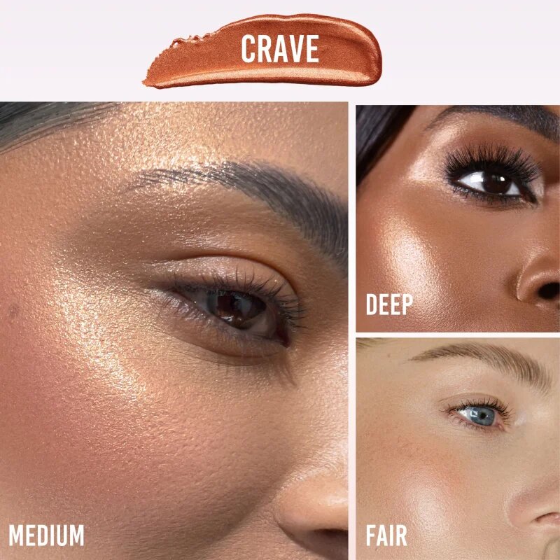 Danessa Myricks Beauty Vision Flush Glow tekoči osvetljevalec odtenek Crave 6 ml