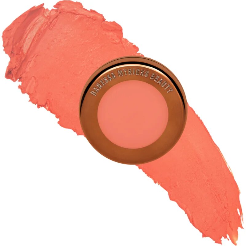 Danessa Myricks Beauty Yummy Skin Blurring Balm Powder Flushed toniran balzam za ustnice in lica odtenek Bellini 6 g
