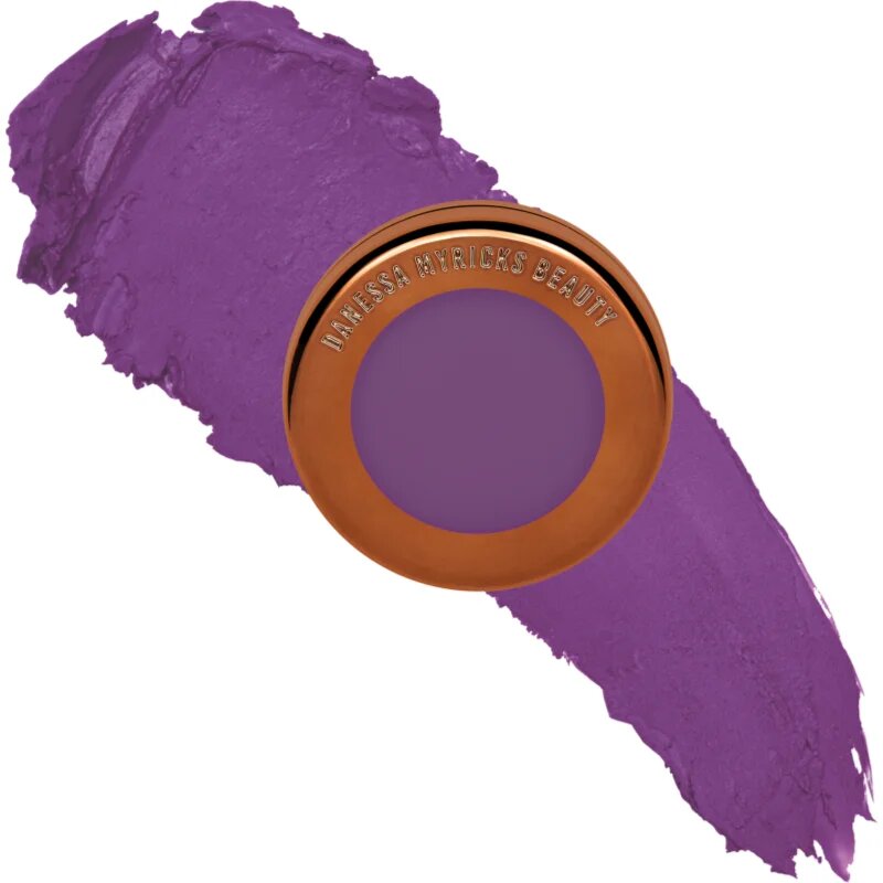 Danessa Myricks Beauty Yummy Skin Blurring Balm Powder Flushed toniran balzam za ustnice in lica odtenek Grape Soda 6 g