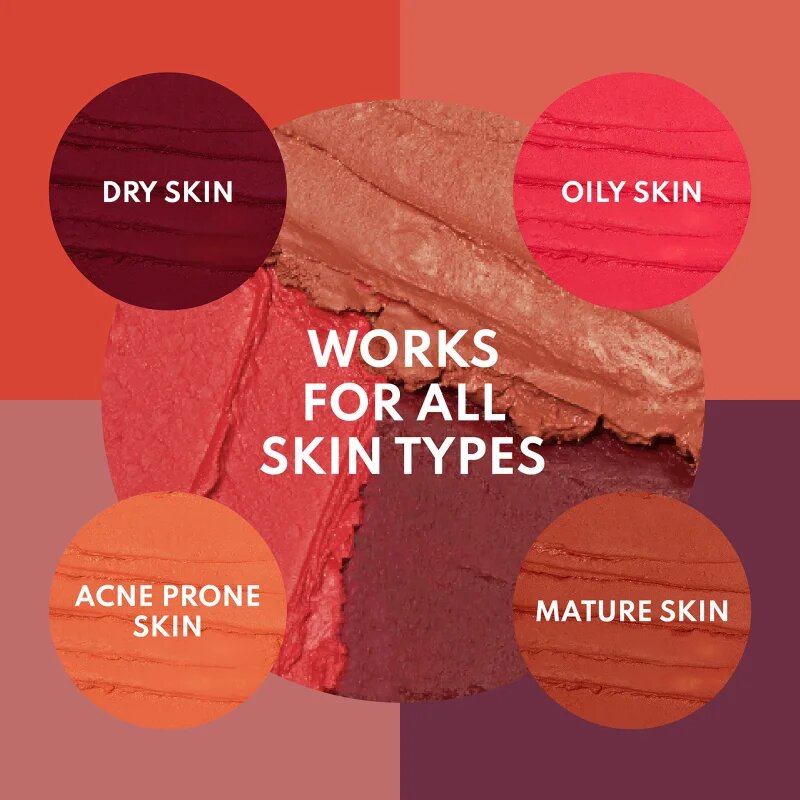 Danessa Myricks Beauty Yummy Skin Blurring Balm Powder Flushed toniran balzam za ustnice in lica odtenek It Girl 6 g