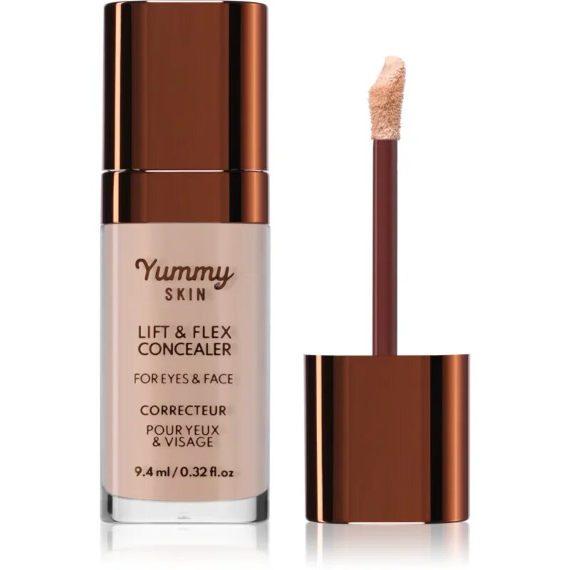 Danessa Myricks Beauty Yummy Skin Lift & Flex Concealer tekoči korektor z mat učinkom odtenek 2 - Fair With Neutral Undertones 8.4 ml