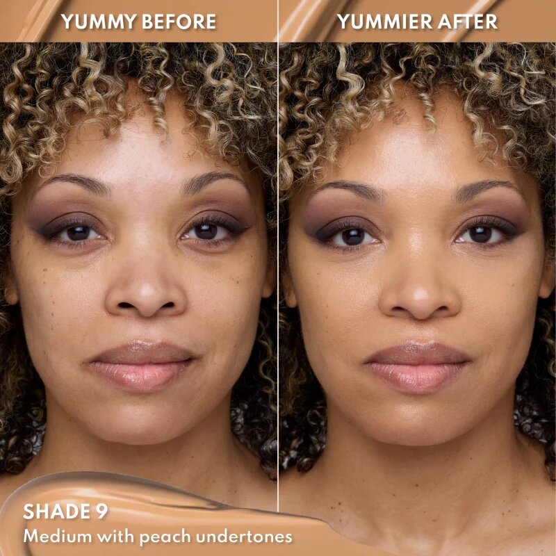 Danessa Myricks Beauty Yummy Skin Lift & Flex Concealer tekoči korektor z mat učinkom odtenek 9 - Medium With Peach Undertones 8.4 ml