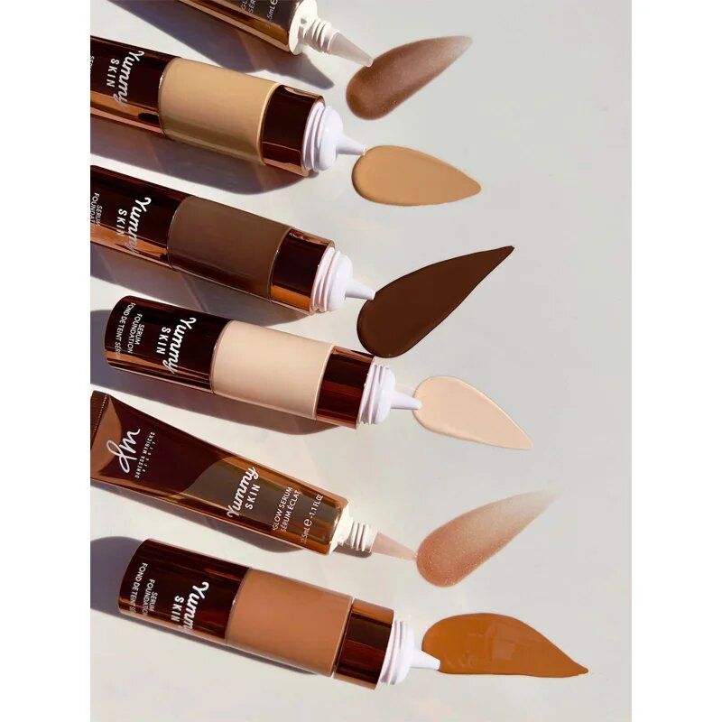 Danessa Myricks Beauty Yummy Skin Serum Foundation lahki tekoči puder z vlažilnim učinkom odtenek 4N 25 ml