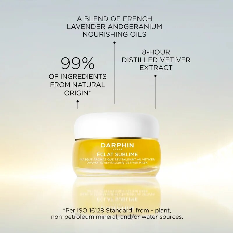 Darphin Éclat Sublime Revitalizing Vetiver Mask oljasta maska za obraz 50 ml