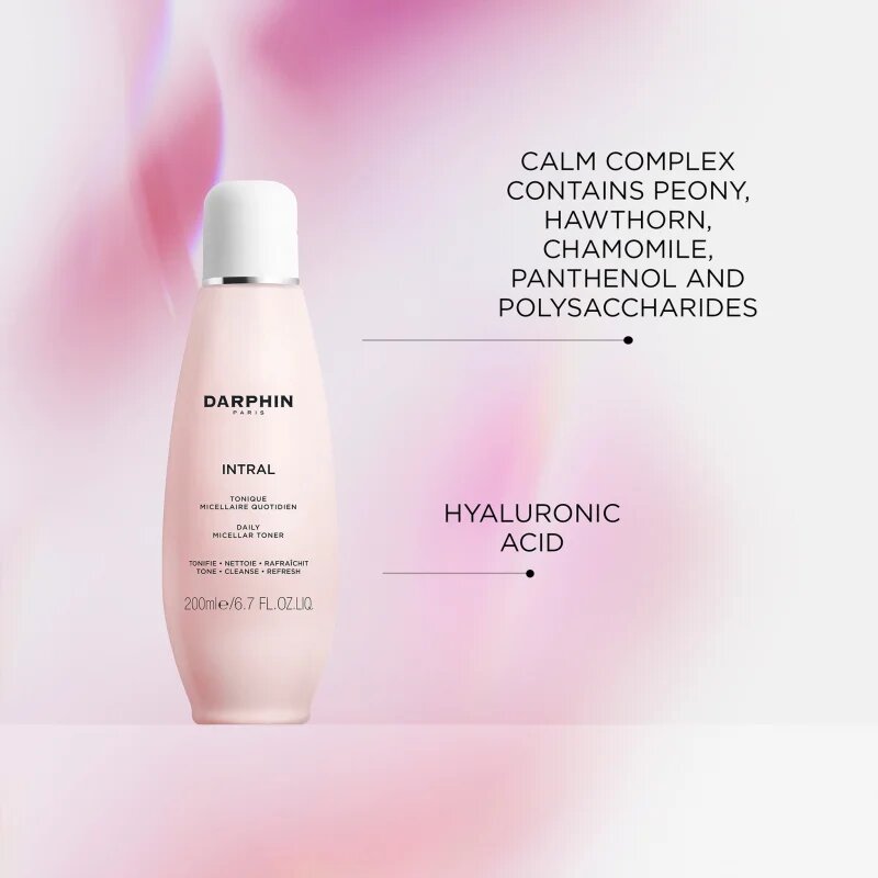 Darphin Intral Daily Micellar Toner nežna čistilna micelarna voda za občutljivo kožo 200 ml