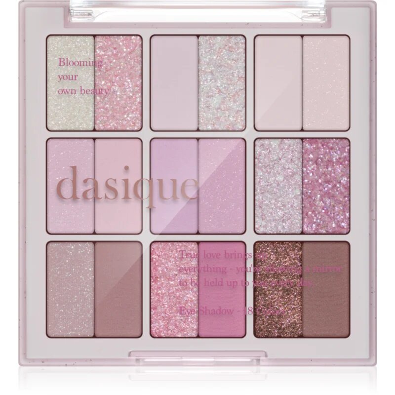 Dasique Eye Shadow Palette paleta senčil za oči odtenek 18 Berry Smoothie 7 g