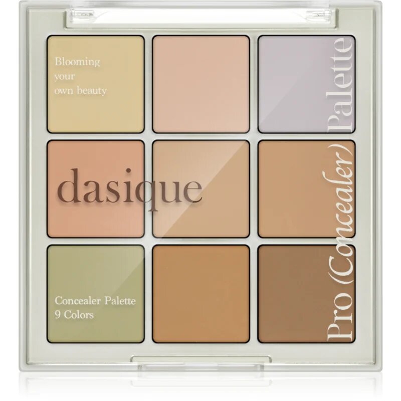 Dasique Pro Concealer Palette paleta korektorjev za kožo z nepravilnostmi odtenek 02 Medium Cover 8 g