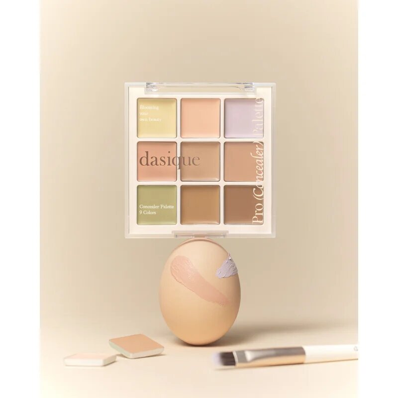 Dasique Pro Concealer Palette paleta korektorjev za kožo z nepravilnostmi odtenek 02 Medium Cover 8 g