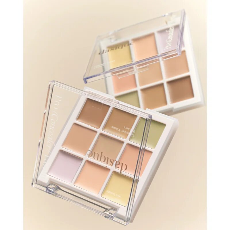 Dasique Pro Concealer Palette paleta korektorjev za kožo z nepravilnostmi odtenek 02 Medium Cover 8 g