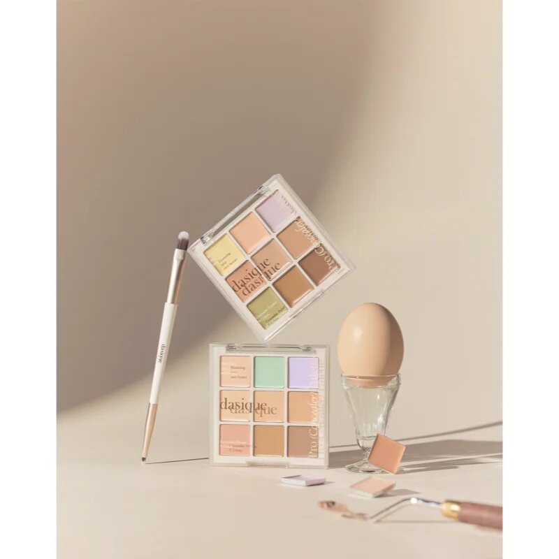 Dasique Pro Concealer Palette paleta korektorjev za kožo z nepravilnostmi odtenek 02 Medium Cover 8 g