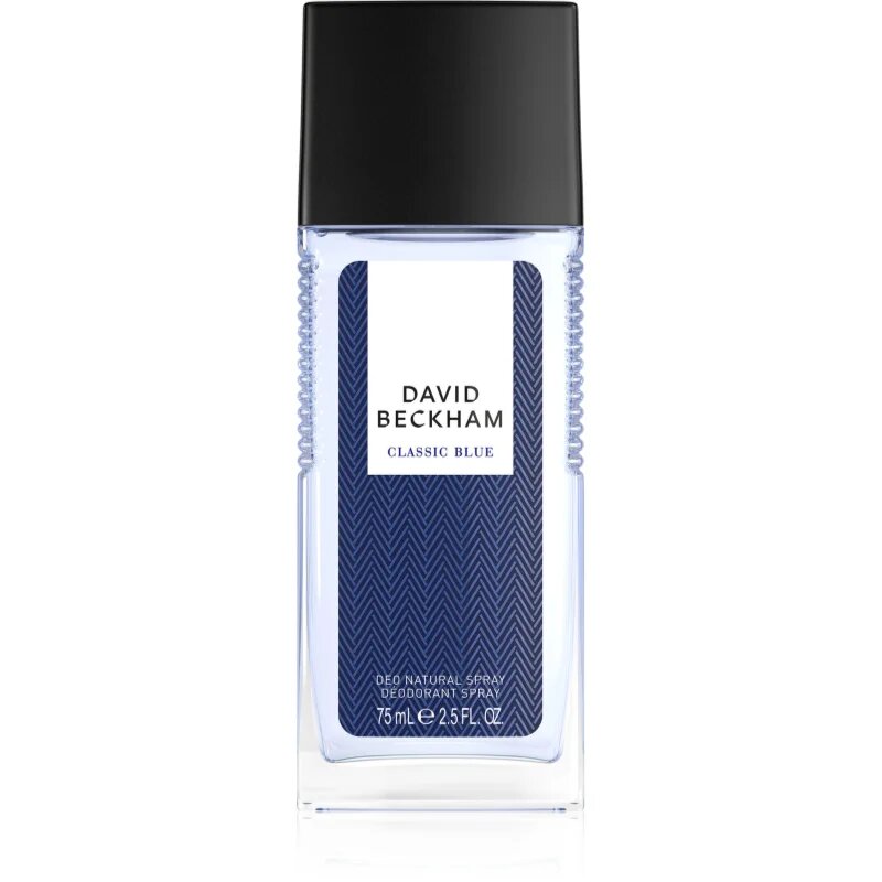 David Beckham Classic Blue deodorant v razpršilu za moške 75 ml