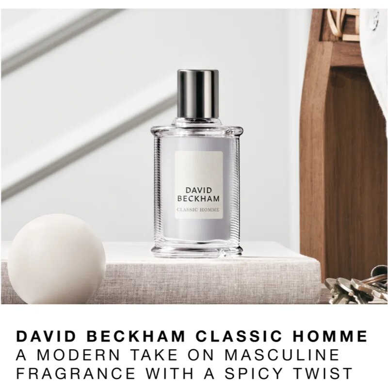David Beckham Classic Homme toaletna voda za moške 50 ml